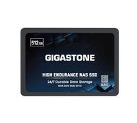 Gigastone NAS SSD 512GB SSD SATA TLC 24/7 de Alta Durabilidad SSD para SistemasA NAS Raid y Almacenamiento Conectado a la Red 2.5" Caché Disco Duro SSD Interno
