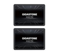 Gigastone SATA SSD 256 GB (paquete de 2) SSD de 2,5 pulgadas con actualizaci n de 510 MB/s para computadora port til, memoria y almacenamiento, r