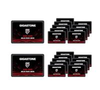 GIGASTONE SATA SSD de 256 GB (paquete de 20) SSD de 2.5 pulgadas, 520 MB/s, memoria y almacenamiento PS4, disco duro interno de estado sólido de 2.5 pulgadas, SATA III SLC caché 3D NAND Game Turbo