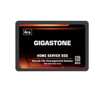 Gigastone SSD de servidor doméstico de 4 TB de hasta 530 MB/s flash TLC con almacenamiento en caché SLC 24/7 fiable para juegos/PC/NAS SSD, disco RAID interno SATA de 2.5 pulgadas
