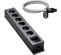 GigaWatt Pack PF-1 EVO+ con PowerSync 1,5m - Regleta, barra de enchufes o protector contra sobretensiones, Protección contra sobretensiones