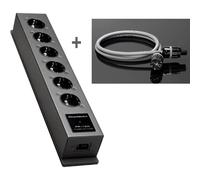 GigaWatt Pack PF-1 EVO+ PowerSync 1,5m - Regleta, barra de enchufes o protector contra sobretensiones, Protección contra sobretensiones