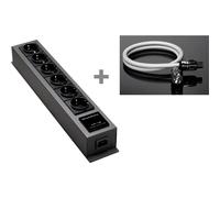 GigaWatt Pack PF-1e + PowerSync PLUS 1,5m - Regleta, barra de enchufes o protector contra sobretensiones