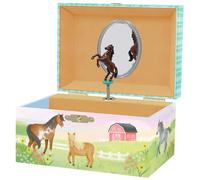 Giggle & Honey® Joyero Musical para Niñas de Caballo con Espejo