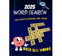 "Giggle & Solve!" Puzzles for Adults,Seniors, and Teen.: “Word Search Wonders: 50 Large Print Puzzles for All Ages”