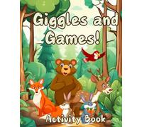 Giggles and Games Activity Book: for Kids Ages 3-8 Coloring Activities and Puzzles: Fun Activity Book for Children Ages 3-8