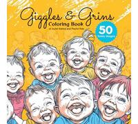 Giggles & Grins: Coloring Book of Joyful Babies and Playful Kids