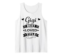 Gigi Best Loved Title - Linda Abuela de Familia Orgullosa y Amorosa Camiseta sin Mangas