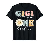 Gigi de la niña de Primer cumpleaños de la pequeña señorita Onederful, Daisy Camiseta