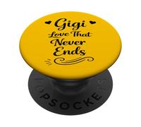 Gigi Love That Never End - La Abuela Favorita de los Nietos de la Familia PopSockets PopGrip Adhesivo
