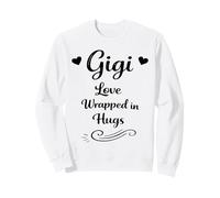 Gigi Love Wrapped In Hugs - La Abuela Favorita de los Nietos Sudadera
