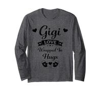 Gigi Love Wrapped In Hugs - Orgullosa y Amorosa Familia Abuela Manga Larga