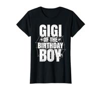 Gigi of The Birthday Boy Matching Family Spider Web Divertido Camiseta