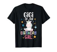 Gigi of The Birthday Girl Unicorn Girls Family Matching Camiseta