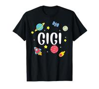 Gigi Outer Space Galaxy Cumpleaños Camiseta