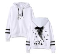 Gigi Perez At The Beach In Every Life 2025 Sudaderas Unisex Cómodas y Modernas, Street-Chic y Versátiles.,Blanca,XXL