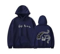 Gigi Perez Sailor Song 2025 Sudaderas Unisex Cómodas y Modernas, Street-Chic y Versátiles.,Azul,S