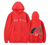 Gigi Perez Sailor Song 2025 Sudaderas Unisex Cómodas y Modernas, Street-Chic y Versátiles.,Rojo,S