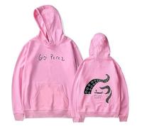 Gigi Perez Sailor Song 2025 Sudaderas Unisex Cómodas y Modernas, Street-Chic y Versátiles.,Rosado,S