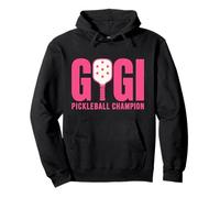 Gigi Pickleball Champion Paddle Player Gráfico Sudadera con Capucha