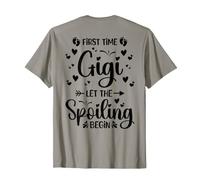 Gigi por Primera Vez Deja Que comience el estropeo (en la Parte Posterior) Camiseta