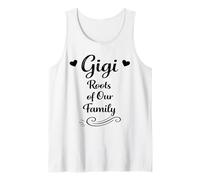 Gigi Roots of Our Family - Orgullosa y Amorosa Familia Abuela Camiseta sin Mangas