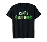 Gigi Saurus Abuela Cumpleaños Dinosaurio Hombres Mujeres Niños Camiseta