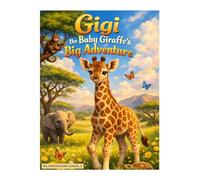 Gigi the Baby Giraffe’s Big Adventure Coloring Book: Cute Safari Animal Story Coloring Book for Kids Ages 3-8 | Fun Giraffe Adventure with Color Guides and Easy Coloring Pages