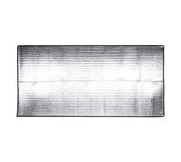 Gigicial Estera de Camping Manta de Aluminio para Almohadilla de Camping Estera de Lámina Aislante, Colchón para Dormir Estera de EVA de Papel de Aluminio a Prueba de Humedad para (1,5 * 2M)