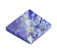 Gigicial Generador de energía piramidal de cristales de cuarzo, ristales de sanación, pirámide de piedras preciosas de cristal piramidal para meditación, motivación, positividad
