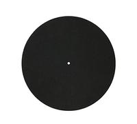 Gigicial Tapete para Tocadiscos, Tapete para Plato Giratorio De 11,4 Pulgadas, Tapete Antiestático para Tocadiscos, Antiestático, Graves Más Ajustados Y Definidos, para Todos Los Tocadiscos LP Viny L