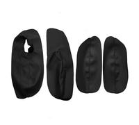GIGIROM Funda reposabrazos de cuero de microfibra, For VW, for Golf 4 MK4, for Jetta, for Bora, 1999 2000 2001 2002 2003 2004 2005 Sólo 3 puertas Panel de reposabrazos de puerta de coche cubierta de c