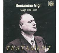 Gigli,Beniamino - Songs 1953-1954