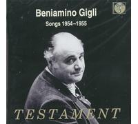 Gigli,Beniamino - Songs 1954-1955