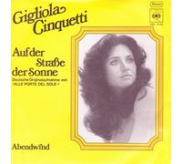 Gigliola Cinquetti - Auf der Straße der Sonne (alle porte del sole; 1974) / Vinyl single [Vinyl-Single 7'']