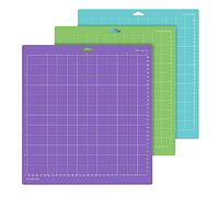 Gigmeta Alfombrilla de corte para Cricut, alfombrilla de corte de 3 piezas (12 x 12 pulgadas) para Cricut Maker 3/Maker/Explore 3/Air 2/Air/One