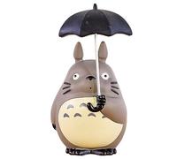 Gigsja 15 cm. Película de dibujos animados Mein Nachbar Totoro mit Regenschirm Puppe PVC Figur Dekoration Spielzeug