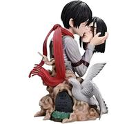 Gigsja Ackerman Death Kiss Action Figure, Double Statue Model Anime Figures Character Figurine PVC Statue Collection Decor Toy Gift 8.7'' (A)