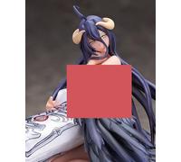 Gigsja Figura de anime Girl Ecchi Waifu Figura de anime japonés Freeing Union Creative OVERLORD Albedo Kne Eling Doll Colección de figuras de acción de PVC, muñeca sentada, estatua de juguete para