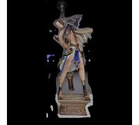 Gigsja Impact Cyno Anime Action Figure PVC Toy Character Model Decoration Statue Gifts Collectibles (Natural)