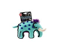 GiGwi Duraspikes - Juguete para Perros Extra Duradero con Elefante Azul Claro, Juguete Interactivo para masticadores Duros