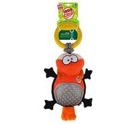 GiGwi Iron Grip Fox - Juguete de Peluche para Perro con Mango TPR
