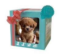 Gihioue 2025 Smart AI Robot Dog - Cachorro Robot Realista, Perros robóticos Que se comportan como Perros Reales, Barks & Wags Tail para Adultos y niños