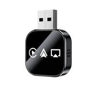 Gihioue Adaptador de pantalla para coche, convertidor de conexión automática, adaptador de espejo de pantalla, para viajes de larga distancia, viajes por la ciudad, navegación, música, streaming de