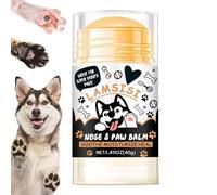 Gihioue Bálsamo para patas para perros - Crema de cuidado para patas y narices, cuidado antipicazón para patas y nariz para mascotas en invierno, camping, nieve, paseos en casa, viajes y uso diario