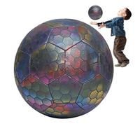 Gihioue Fútbol iluminado,Fútbol iluminado,Juguete reflectante de entrenamiento de fútbol - Productos deportivos de juguete geniales, equipo de ejercicio de fitness para adolescentes y niñas