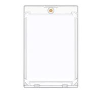 Gihioue Hard Card Sleeves - Claro acrílico magnético titular de la tarjeta,Equipo Deportivo Para Almacenar Presentación Colección Llevar Exposición Transporte Organización Recogida Conservación
