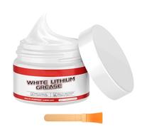 Gihioue Silicone Fett - Lubricante multifunción con accesorio de cepillo, lubricante de larga duración y sellador para mecánicos de vehículos, bisagras marinas, camiones, transmisiones y barcos