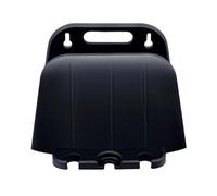 Gihioue Soporte para manguera de agua, estante de almacenamiento montado en la pared, soporte enrollador para manguera de jardín para exteriores, para garaje, patio trasero, granja, terraza, césped