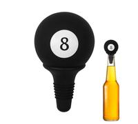 Gihioue Tapones de silicona para vino - 8 bolas de de cerveza | tapón de vino de silicona | para hombre y mujer para whisky, bebidas, bar, y